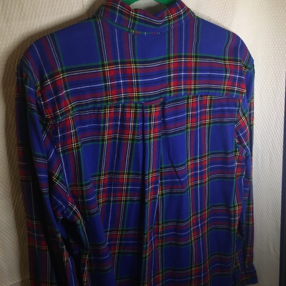 Saddlebred | Men’s 100% Cotton Colorful Plaid Button Down Shirt - Picture 11 of 12